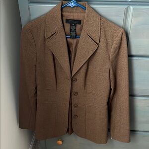 Brown Blazer Jacket